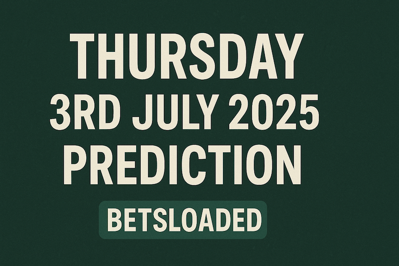 Best Football Predictions Today – Thursday 3rd July 2025